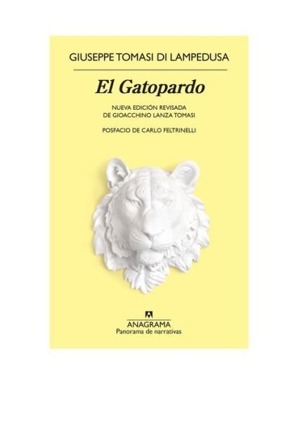 Cover for Tomasi Di Lampedusa · El Gatopardo (Paperback Book) (2019)