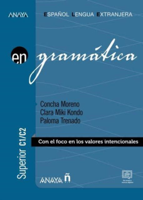 Cover for Concha Moreno · Anaya ELE EN collection: Gramatica - nivel superior C1-C2 (Paperback Book) (2020)