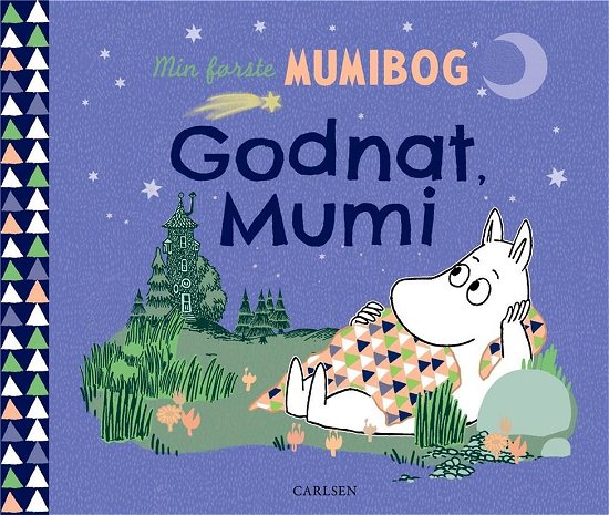 Cover for Tove Jansson · Min første mumibog - Godnat, Mumi (Cardboard Book) [1º edição] (2022)