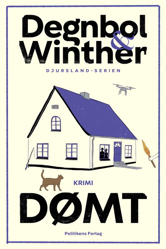 Cover for Degnbol &amp; Winther · Djursland-serien: Dømt (Pocketbok) [2:a utgåva] (2023)