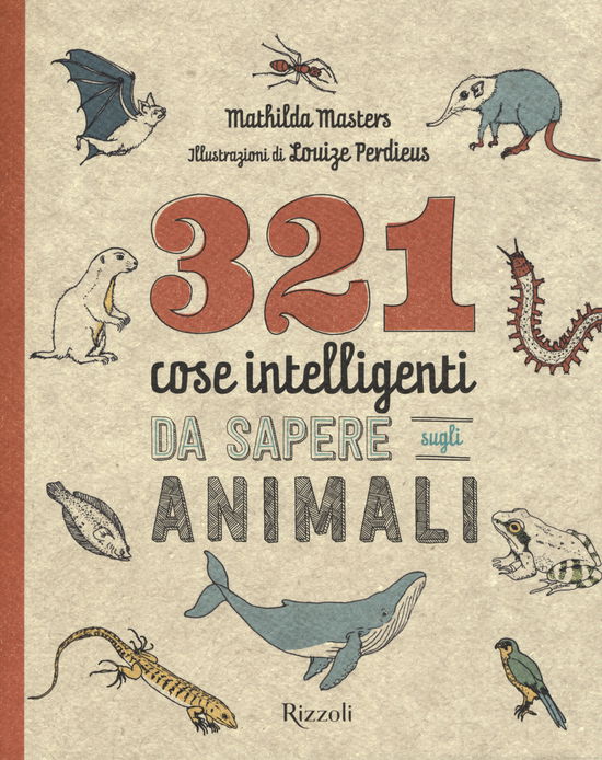 Cover for Mathilda Masters · 321 Cose Intelligenti Da Sapere Sugli Animali (Book)