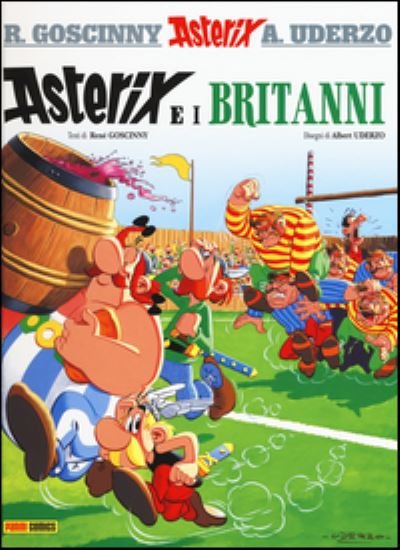 Cover for Rene Goscinny · Asterix in Italian: Asterix e i Britanni (Innbunden bok) (2015)