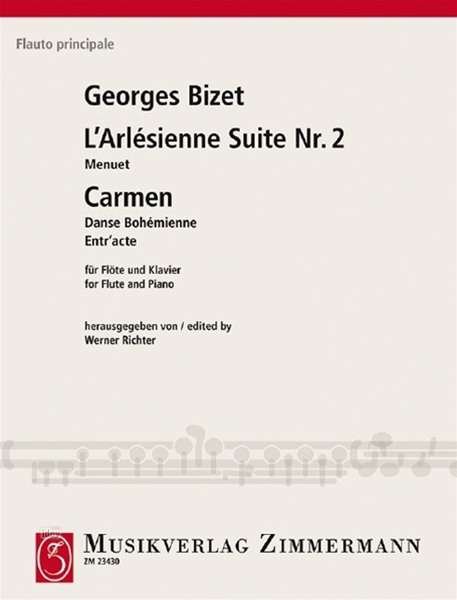 Cover for Bizet · Menuett aus L'Arlésienne-Suite (Book)