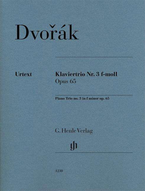 Klaviertrio Nr. 3 f-moll op. 65 - Dvorak - Books -  - 9790201812304 - 