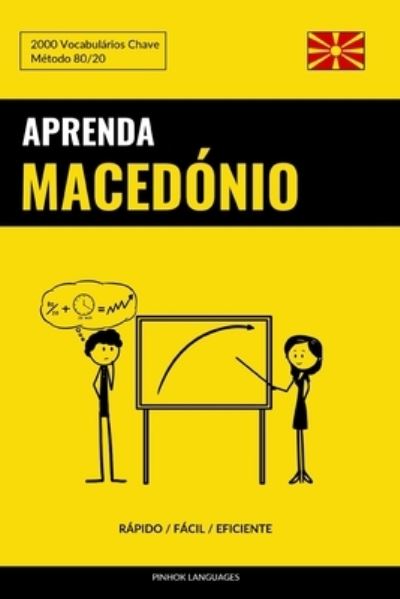 Cover for Languages Pinhok Languages · Aprenda Macedonio - Rapido / Facil / Eficiente: 2000 Vocabularios Chave (Paperback Book) (2022)