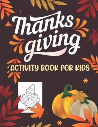 Cover for Afifa Publisher · Thanksgiving Activity book for kids (Pocketbok) (2020)