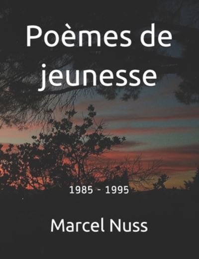 Cover for Marcel Nuss · Poemes de jeunesse (Paperback Book) (2020)
