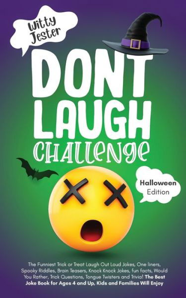 Cover for Witty Jester · Don't Laugh Challenge - Halloween Edition (Paperback Book) (2021)