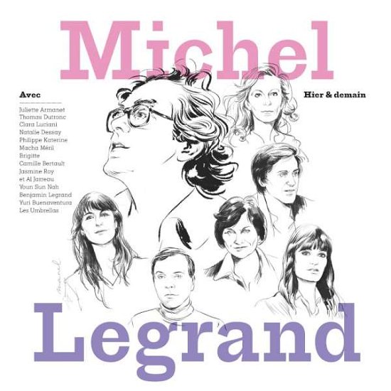 Cover for Michel Legrand · Hier &amp; Demain (LP) (2022)