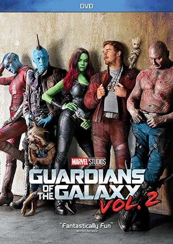 Cover for Guardians of the Galaxy 2 (DVD) (2017)