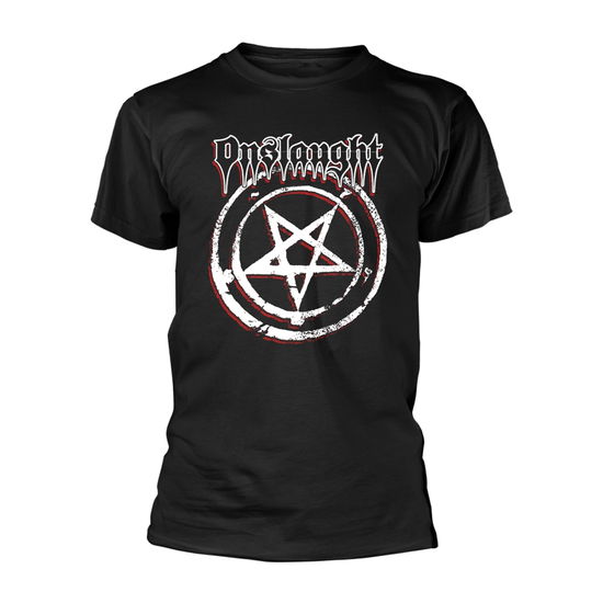 Onslaught · Pentagram (T-shirt) [size L] [Black edition] (2018)