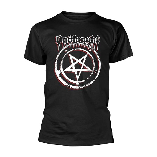 Cover for Onslaught · Pentagram (T-shirt) [size L] [Black edition] (2018)