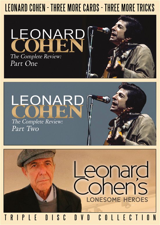 Cover for Leonard Cohen · Three More Cards. Three More Tricks (DVD) (2022)