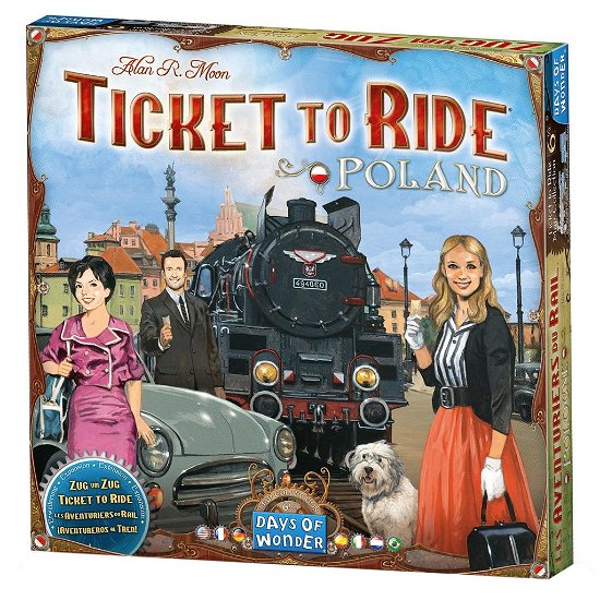 Cover for Ticket To Ride · Uitbreidingset Poland (SPEL)