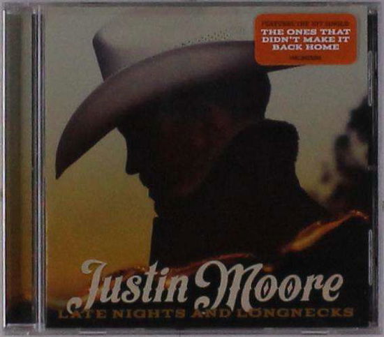 Late Nights And Longnecks - Justin Moore - Musiikki - BIG MACHINE - 0843930041305 - perjantai 26. huhtikuuta 2019