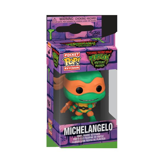 Teenage Mutant Ninja Turtles Pop! 3 - Funko Pop! Keychain: - Produtos - Funko - 0889698723305 - 8 de setembro de 2023