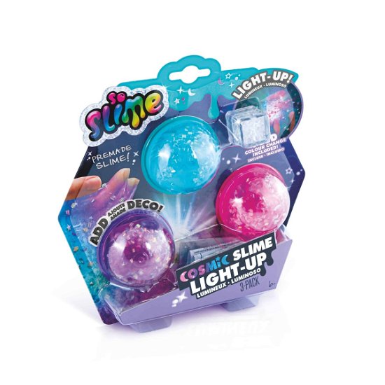 Cover for So Slime · Light Up Cosmic Crunch 3 Pack (213) (Spielzeug)