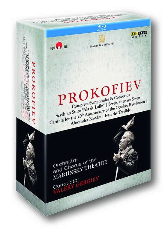 Cover for Gabriel Prokofiev · Complete Symphonies And Concertos (Blu-ray) (2018)