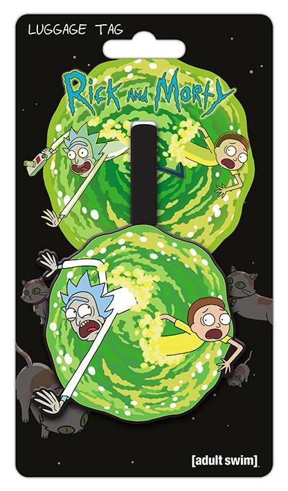 Rick And Morty: Portal Luggage Tag (Targhetta Porta Indirizzo) - GEEK Collection - Merchandise -  - 5051265996305 - February 3, 2020