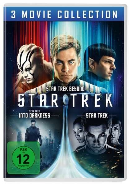 Cover for Chris Pine,zachary Quinto,leonard Nimoy · Star Trek-three Movie Collection (DVD) (2019)