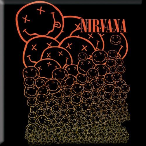 Cover for Nirvana · Nirvana Fridge Magnet: Cascading Happy Faces (Magnet) (2016)