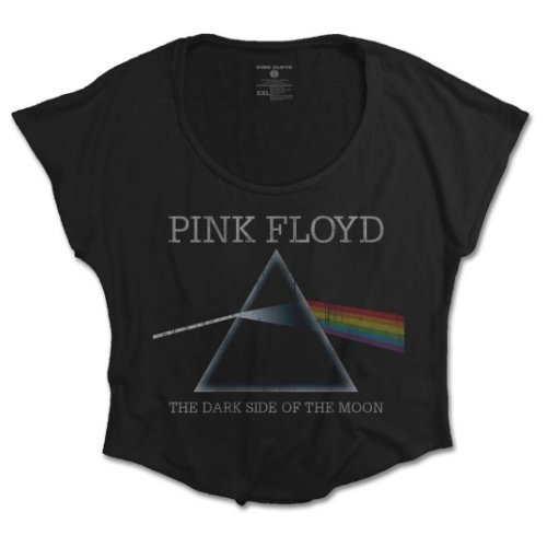 Pink Floyd Ladies T-Shirt: Dark Side of The Moon Refract - Pink Floyd - Produtos -  - 5055295340305 - 