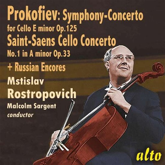 Cover for M. Rostropovich · Prokofiev: Symphony-Concerto For Cello E Minor (CD) (2021)