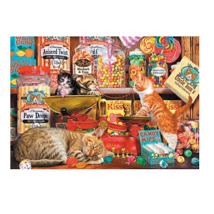 Cover for Trefl: Puzzle 1000 · Cat'S Sweets (MERCH)