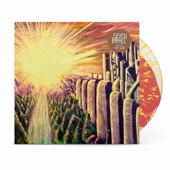 Cover for Seven Impale · City of the Sun (Solar Flare Vinyl) (LP) (2024)