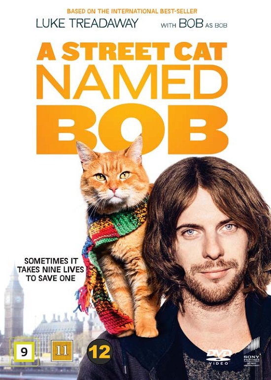 Cover for Luke Treadaway · A Street Cat Named Bob (DVD) (2017)