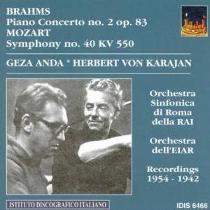 Cover for Brahms / Mozart · Pno Con (CD) (2005)
