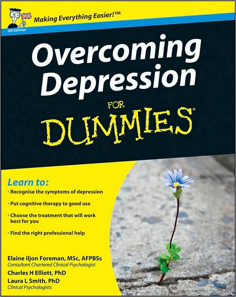 Cover for Iljon Foreman, Elaine (ELF Consulting) · Overcoming Depression For Dummies (Paperback Book) [UK edition] (2008)