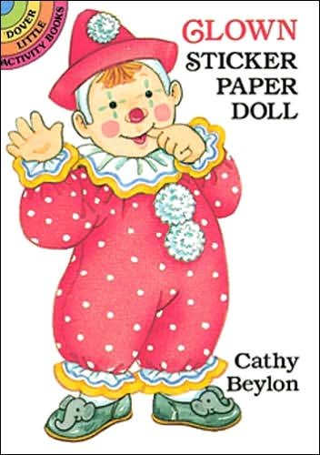 Cover for Cathy Beylon · Clown Sticker Paper Doll - Little Activity Books (MERCH) (2003)