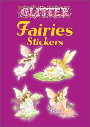 Cover for Darcy May · Glitter Fairies Stickers - Dover Little Activity Books Stickers (Paperback Book) (2004)