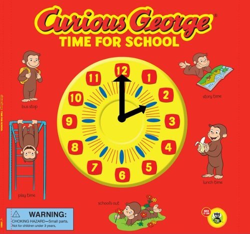 Cover for H. A. Rey · Curious George: Time for School Lift-the-Flaps (CGTV) - Curious George (Paperback Bog) (2011)