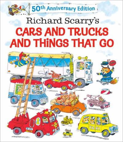 Cover for Richard Scarry · Richard Scarry's Cars and Trucks and Things That Go: 50th Anniversary Edition (Hardcover bog) (2024)