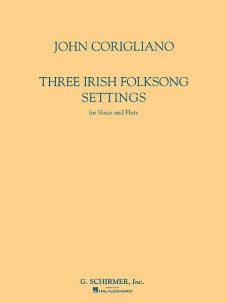 Cover for John Corigliano · Three Irish Folksong Settings (Paperback Book) (1991)