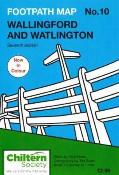 Cover for Nick Moon · Chiltern Society Footpath Map No. 10 Wallingford and Watlington - Chiltern Society Foorpath Maps (Taschenbuch) [7 Revised edition] (2016)