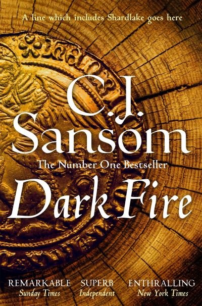 Cover for C. J. Sansom · Dark Fire - The Shardlake series (Paperback Bog) (2024)