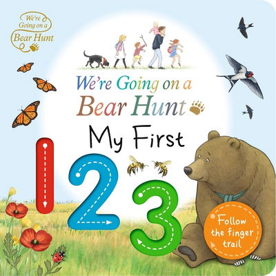 Cover for Bear Hunt Films Ltd · We're Going on a Bear Hunt: My First 123 - We're Going on a Bear Hunt (Board book) (2020)