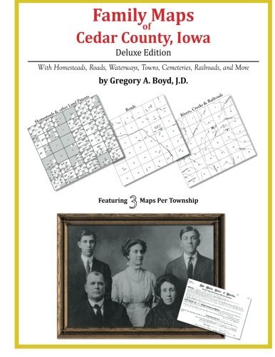 Cover for Gregory A. Boyd J.d. · Family Maps of Cedar County, Iowa (Paperback Book) (2011)