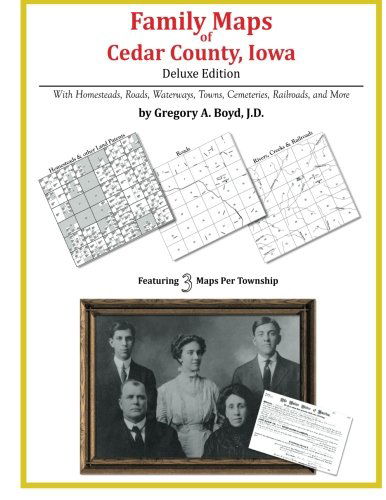 Cover for Gregory A. Boyd J.d. · Family Maps of Cedar County, Iowa (Pocketbok) (2011)