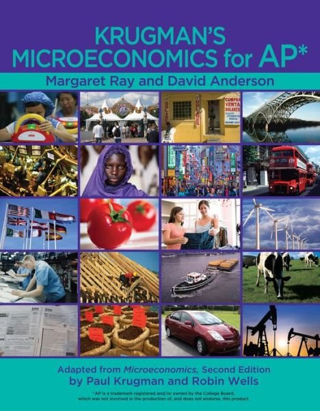 Cover for Anderson · Krugmans Microeconomics for Ap (Inbunden Bok) [First edition] (2010)