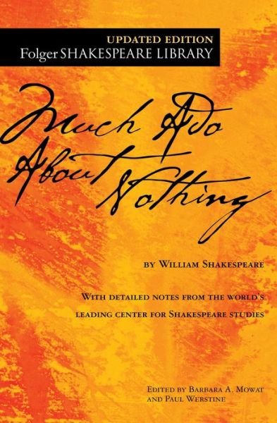 Cover for William Shakespeare · Much Ado About Nothing - Folger Shakespeare Library (Paperback Book) (2018)
