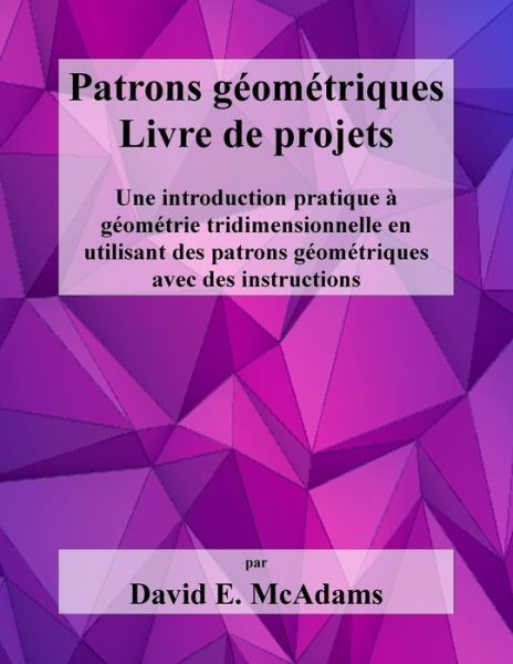 Cover for David E McAdams · Patrons geometriques - Livre de projets (Paperback Book) (2015)