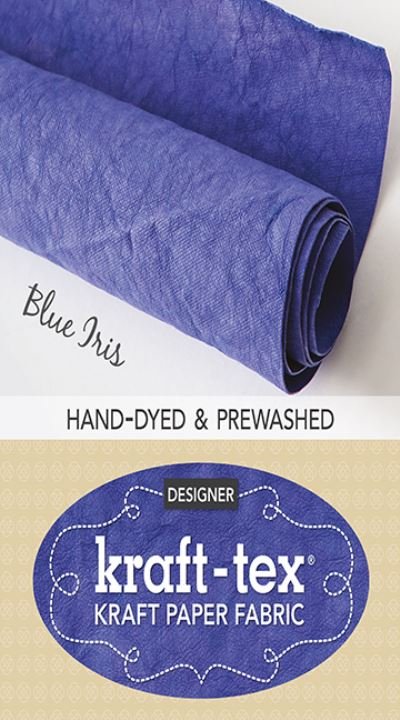Cover for C&amp;T Publishing · Kraft-tex® Designer, Blue Iris: Kraft Paper Fabric (MERCH) (2017)