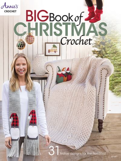 Cover for Annie's · Big Book of Christmas Crochet (Book) (2020)