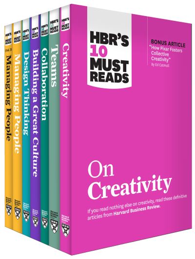 Cover for Harvard Business Review · HBR's 10 Must Reads on Creative Teams Collection (7 Books) (Bog) (2020)