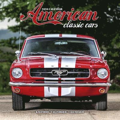 Cover for Avonside Publishing Ltd · Kal. American Classic Cars - Amerikanis (Book) (2019)