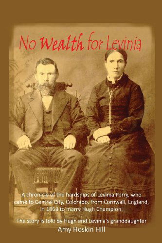 Cover for Amy H. Hill · No Wealth for Levinia (Paperback Book) (2013)